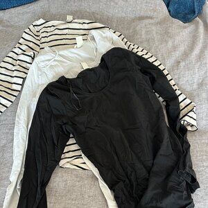 3-pack long sleeve Maternity